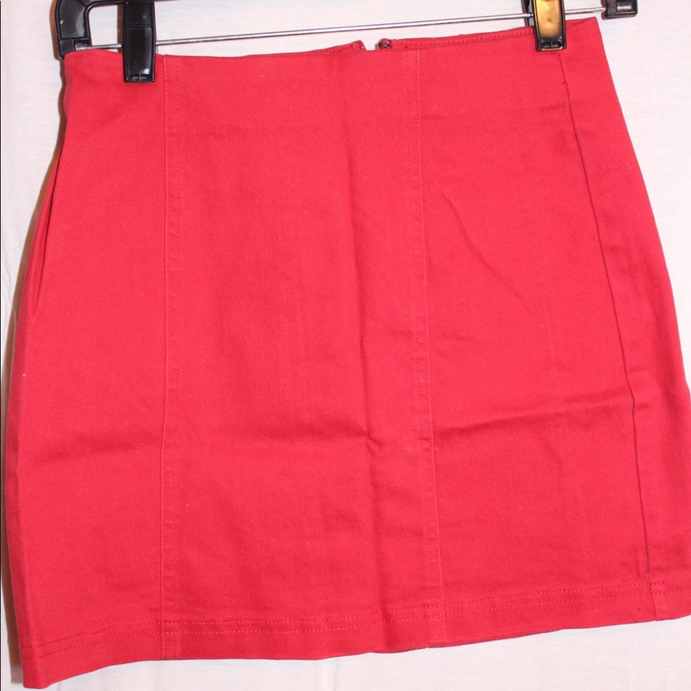 Forever 21 Red Mini Skirt